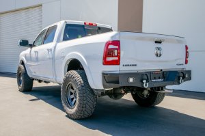Ram 3500 Rear Bumper - DV8 Offroad - RBDR2-03 with Corner Footsteps and LED Lights - `19-`21 Ram 3500 Rear Bumper - DV8 Offroad - RBDR2-03 with Corner Footsteps and LED Lights - `19-`21